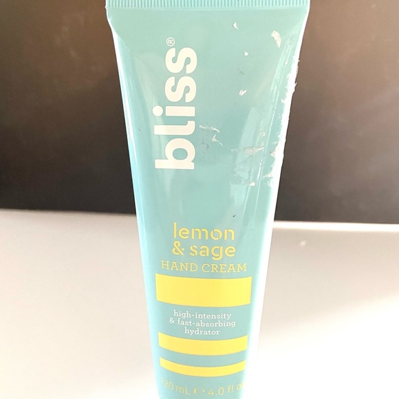 Green tree gel mask and Lemon/Sage hand crème by Bliss - Picture 7 of 8
